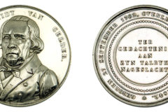 Zilveren penning ter nagedachtenis van Pieter Smidt van Gelder